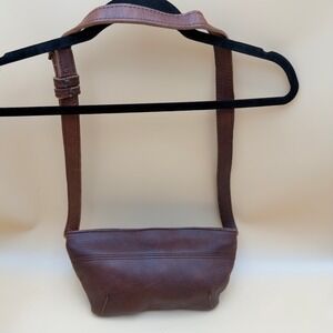 Lifetime Leather Crossbody Bag Women Small Brown Good Full Grain Cowhide Handbag
